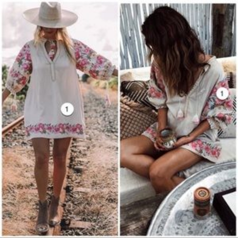 Spell and the Gypsy Cleo tunic dress NWT - Picture 4 of 9